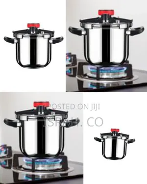 Compact Stainless Steel Stovetop Pressure Cooker