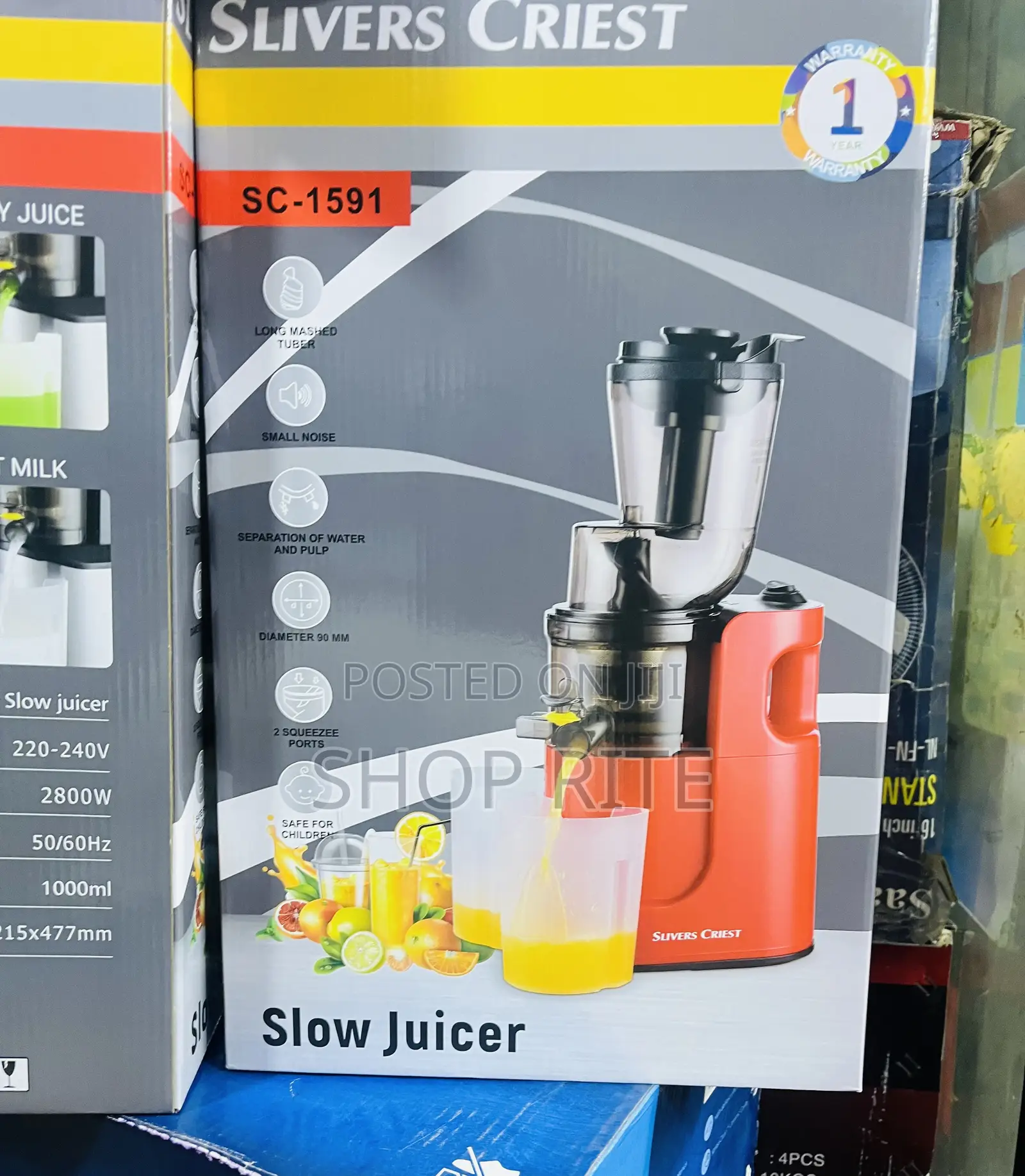 Sliver Crest Slow Juicer