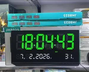 A Jh-8025 Led Digital Calendar Clock.