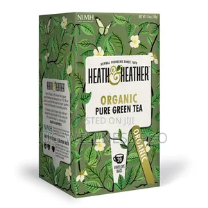 Heath and Heather Organic Pure Green Tea 20 Bag