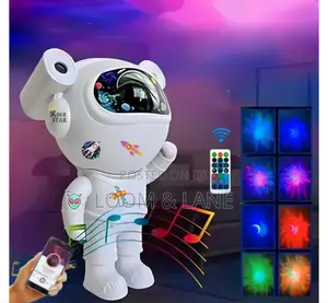 Space Decor Astronaut Speaker Projector