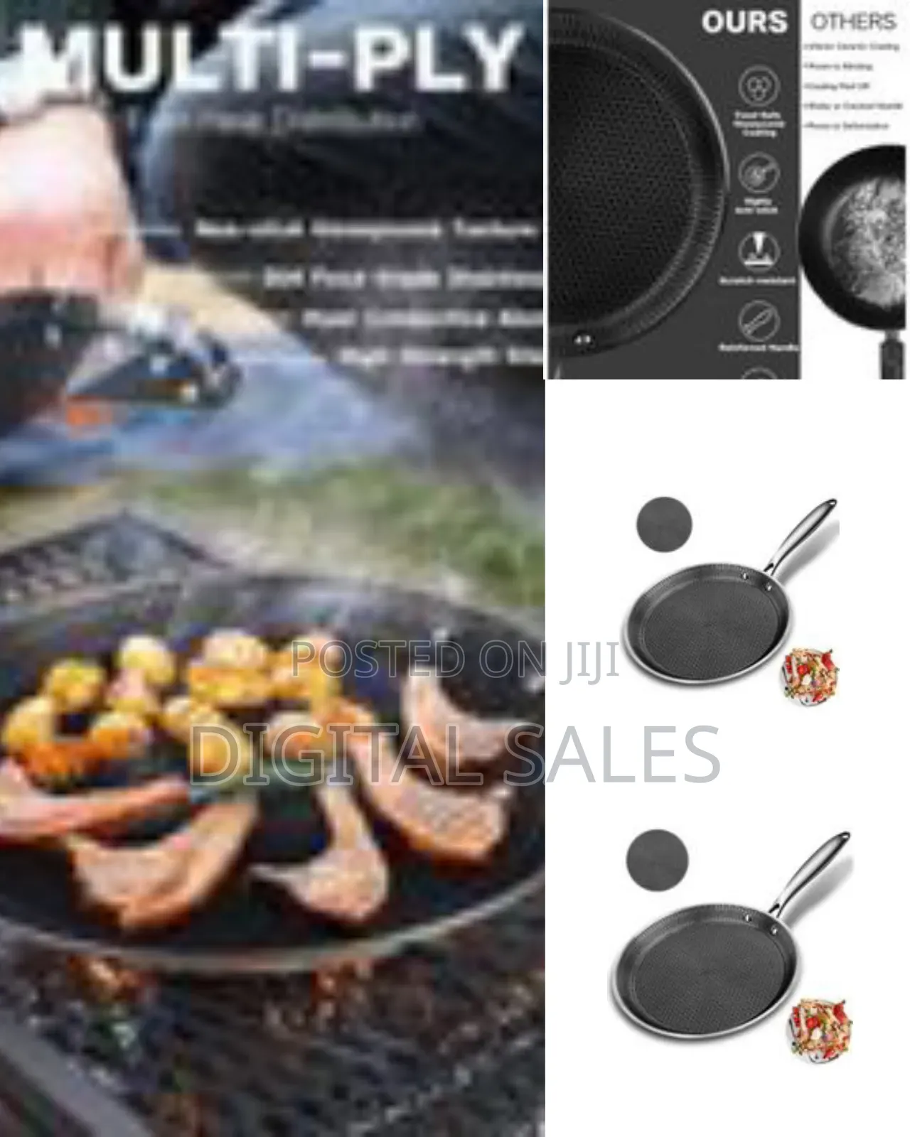 Textured Non-Stick Frying Pan