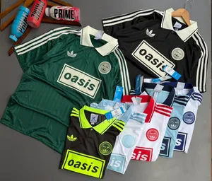 Adidas X Oasis Tour Jacquard Jersey Collabo Shirt