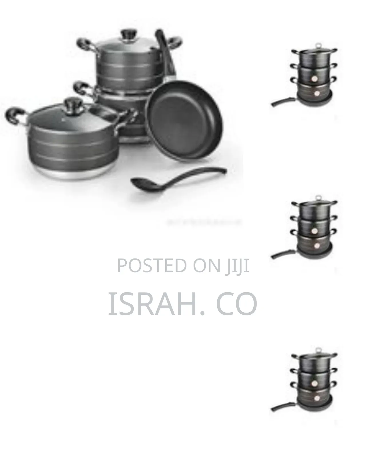 Foldable 8 Piece Set of Cookware