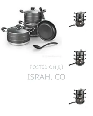 Foldable 8 Piece Set of Cookware