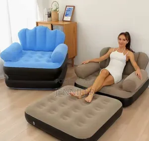Double Layer in Inflatable Sofa Bed