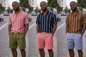 Sure Cap Cuban Shirt Linen Short