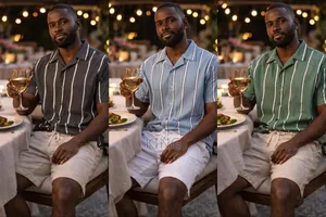 Sure Cap Cuban Shirt Linen Short