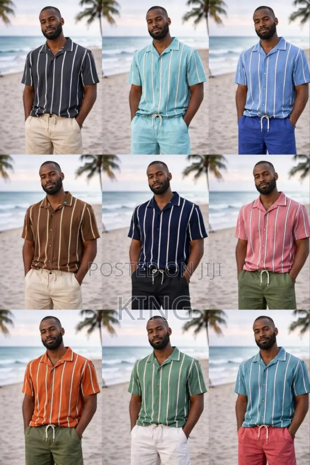 Sure Cap Cuban Shirt Linen Short