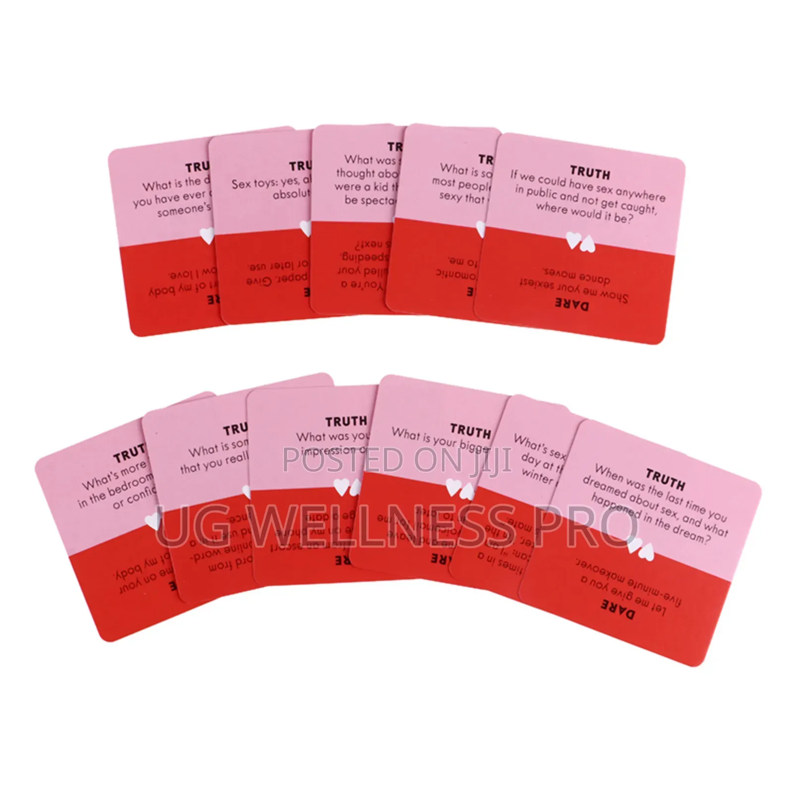 51pcs/Box Mini Small Size Truth or Dare For Couples Cards Games