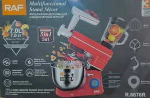 Raf R.6676r 5-in-1 Multifunctional Stand Mixer.