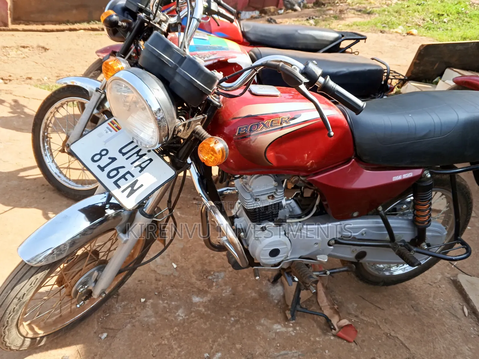 Bajaj Boxer 2024 Red