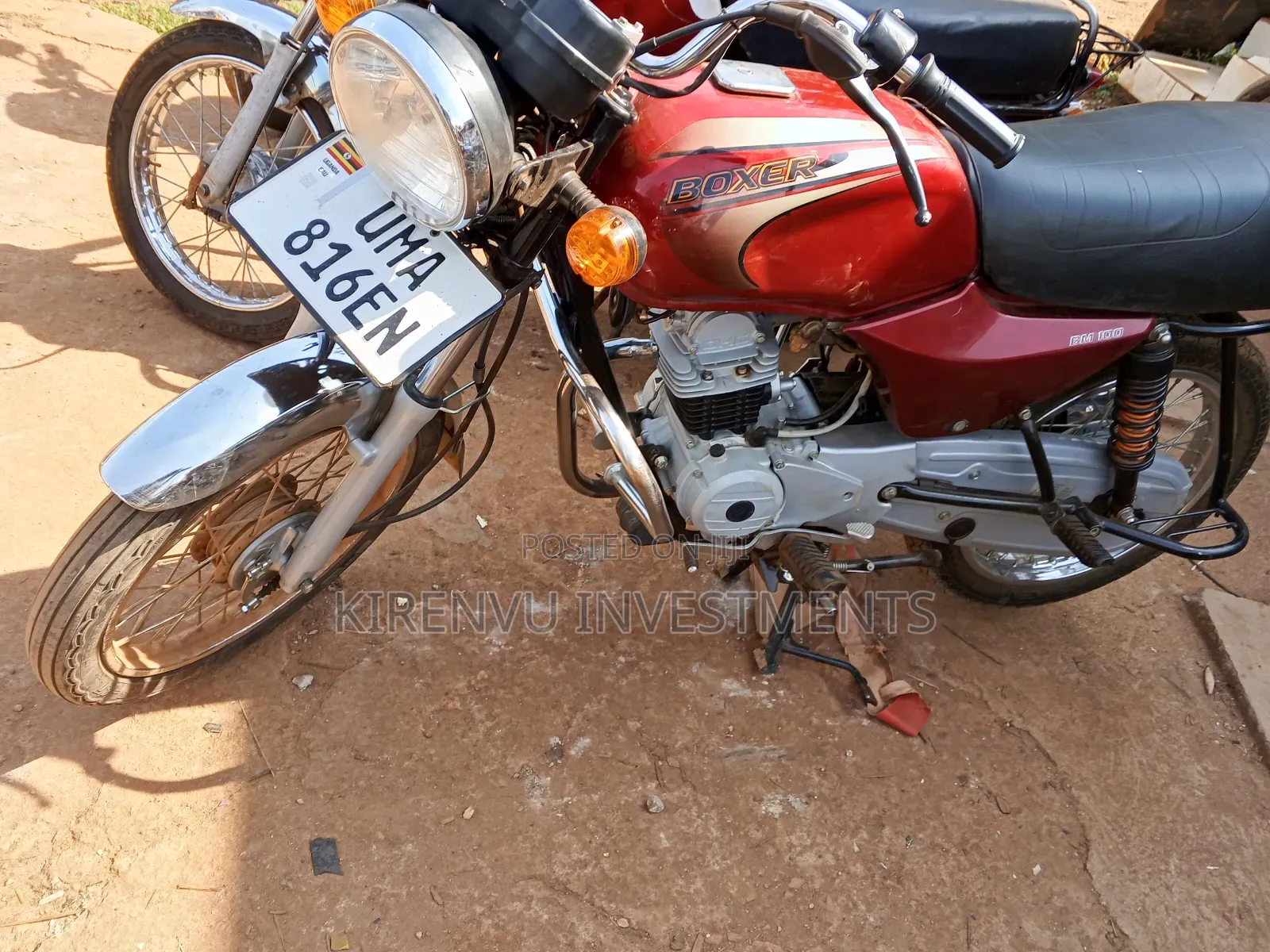 Bajaj Boxer 2024 Red