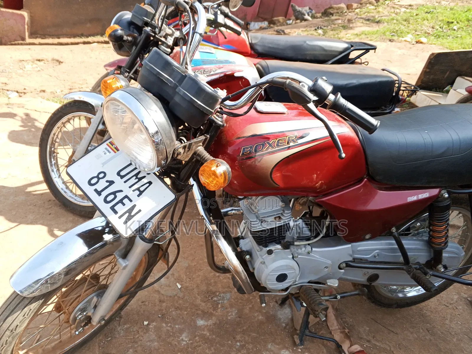 Bajaj Boxer 2024 Red