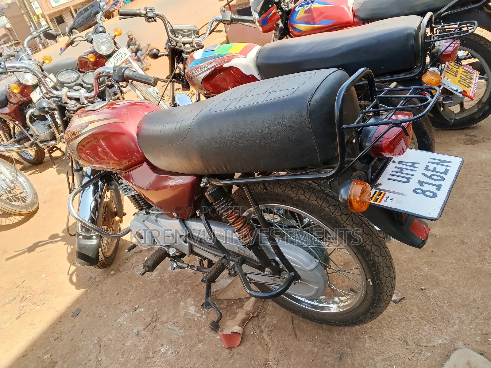 Bajaj Boxer 2024 Red
