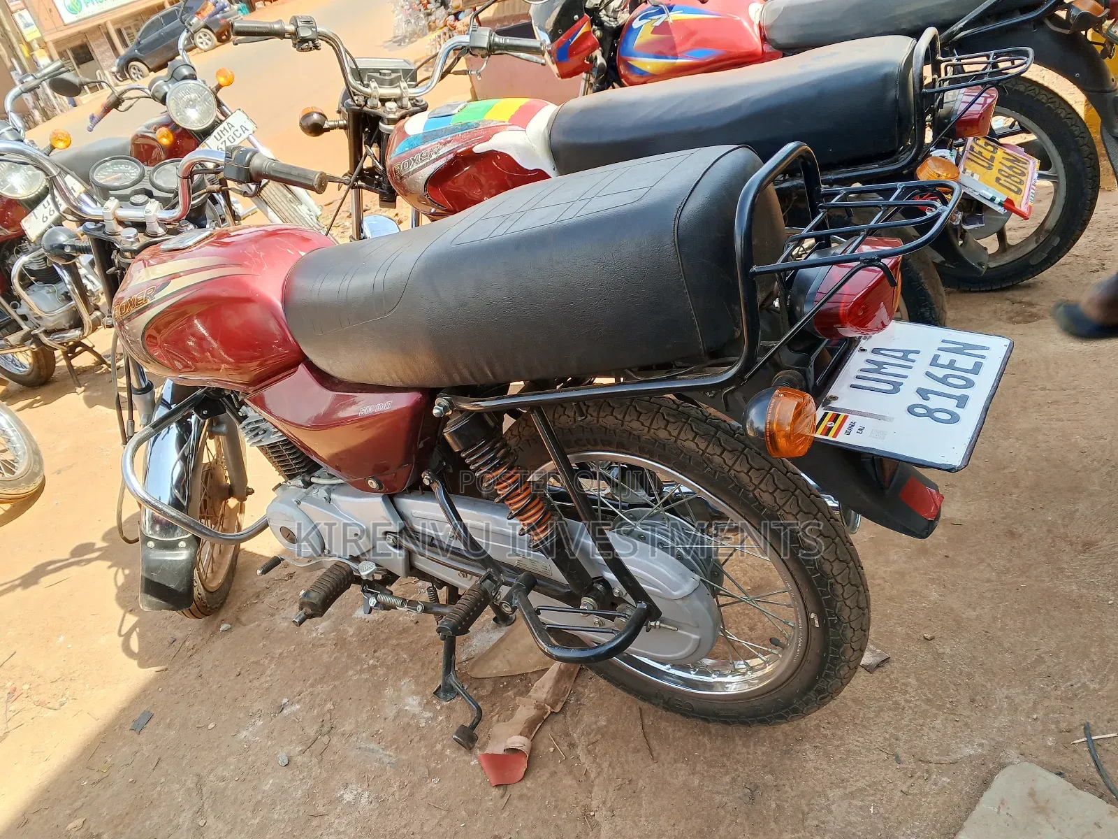 Bajaj Boxer 2024 Red