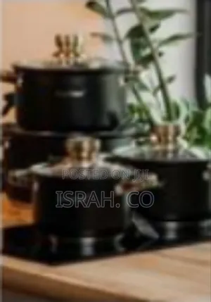 Set of Non-Stick Saucepans -