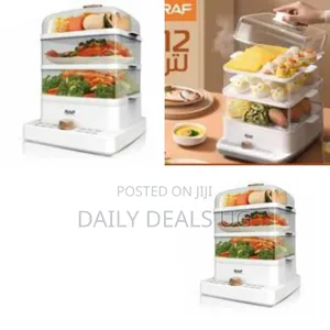 Raf 12l 3-Tier Electric Food Steamer, Model R.5238.