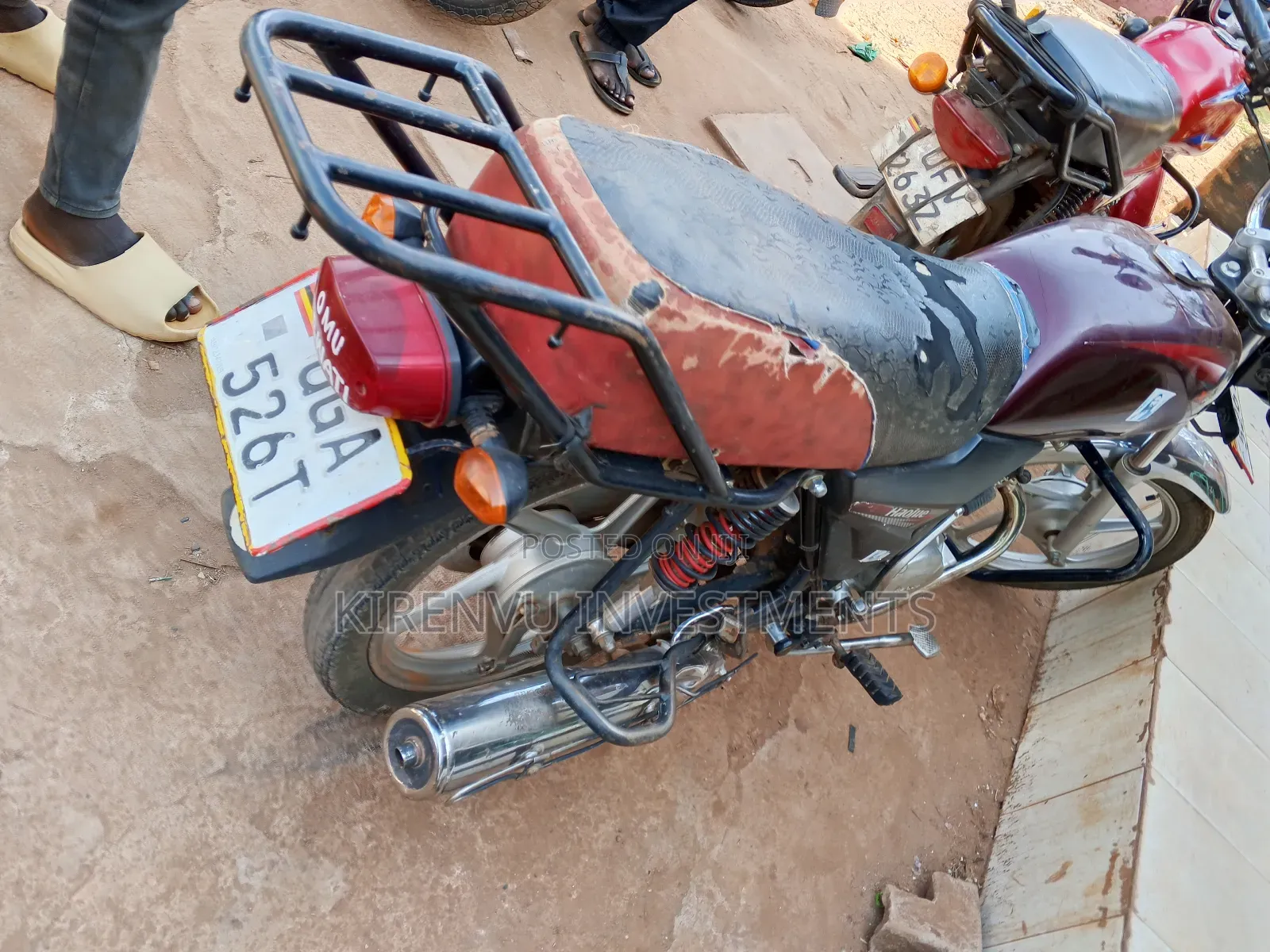 Haojue DK125 2021 Red