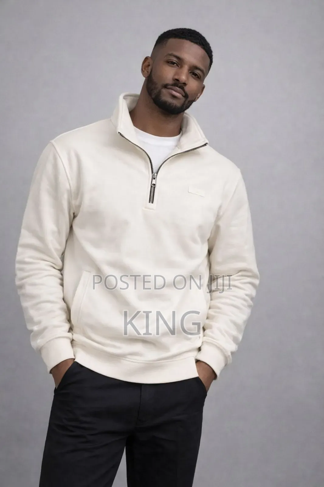 More Stylish Quarter Zip Sweatshirt