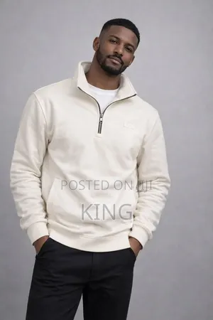 More Stylish Quarter Zip Sweatshirt