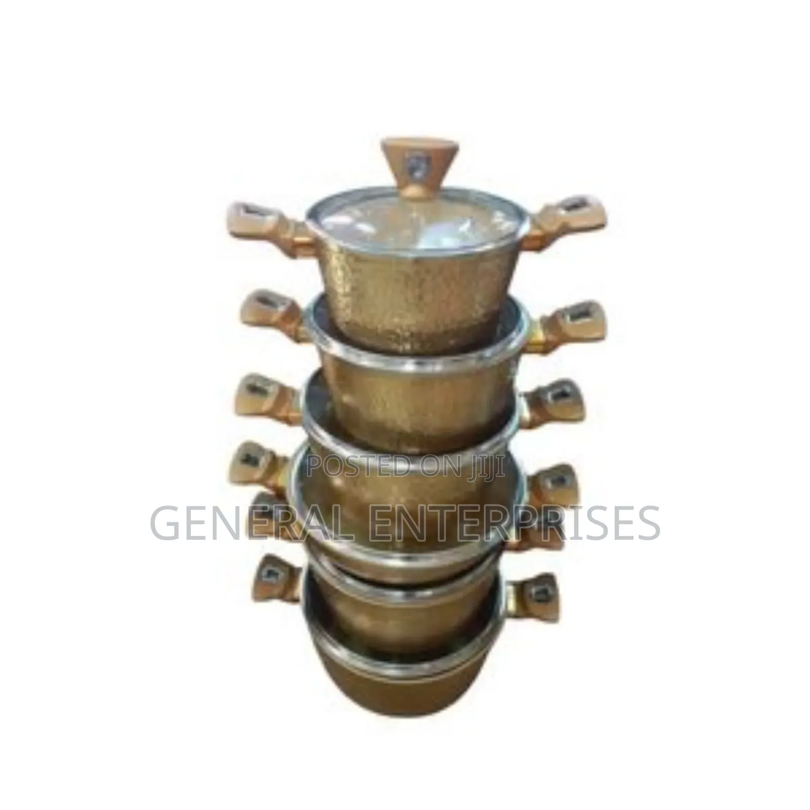 Non-Stick Granite-Coated Cookware Set
