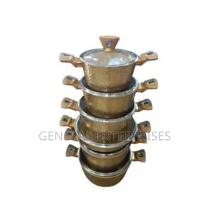 Non-Stick Granite-Coated Cookware Set