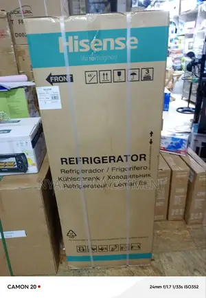 Hisense 270l Double Door Fridge. Refrigerator