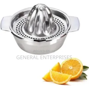 Manual Stainless Steel Citrus Juicer.