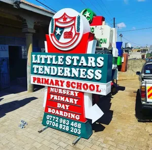 Pylon 3d Metalic Sign