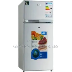 Adh 108 Litres Double-Door Top Freezer Refrigerator.
