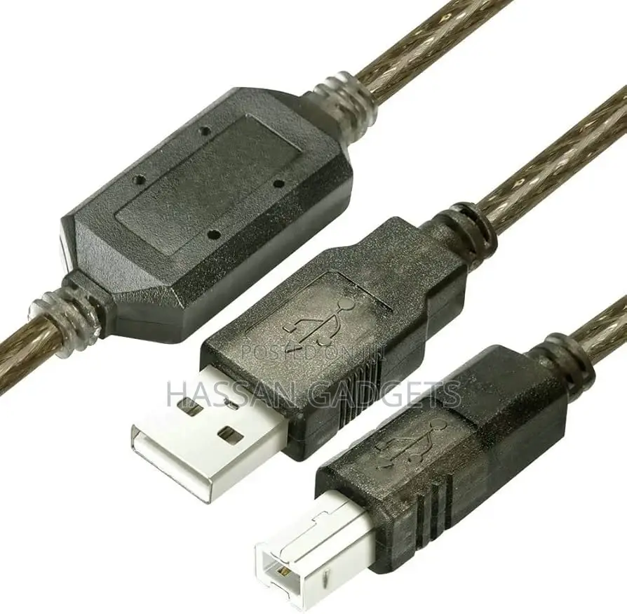 20m Active Usb 2.0 a-Male to B - Male Printer Cable