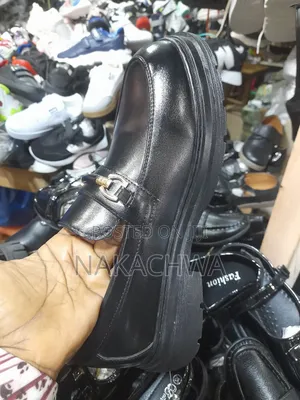 Childrens Black Shoes for School