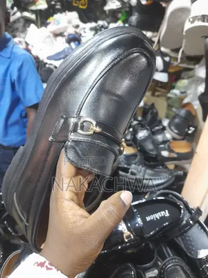 Childrens Black Shoes for School