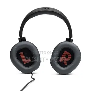 JBL Quantum 100 Wired Over Ear Gaming Headphones With Mic,