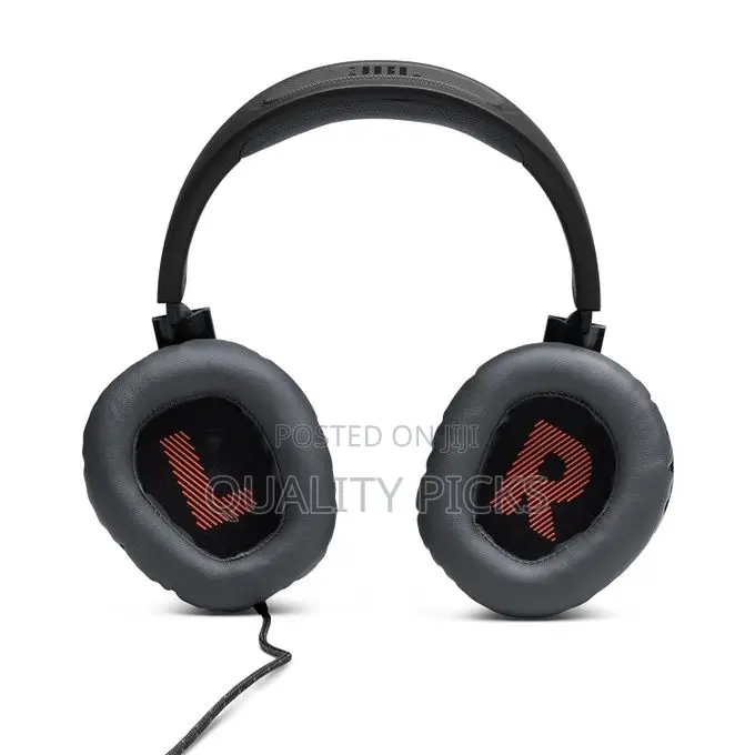 JBL Quantum 100 Wired Over Ear Gaming Headphones With Mic,