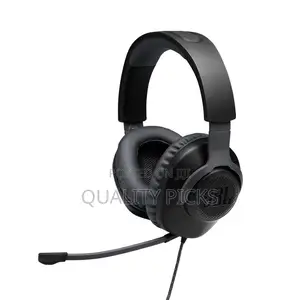 JBL Quantum 100 Wired Over Ear Gaming Headphones With Mic,