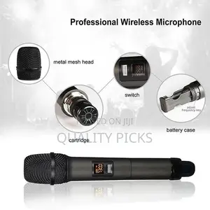 Borl Bo-104 Uhf Long Range Wireless Microphone 4 Channel