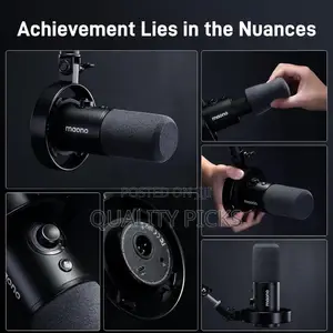 Maono Dynamic Microphone-XLR Usb Podcast Recording Mic: For Studio