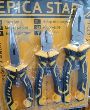 3-Piece Pliers Set.