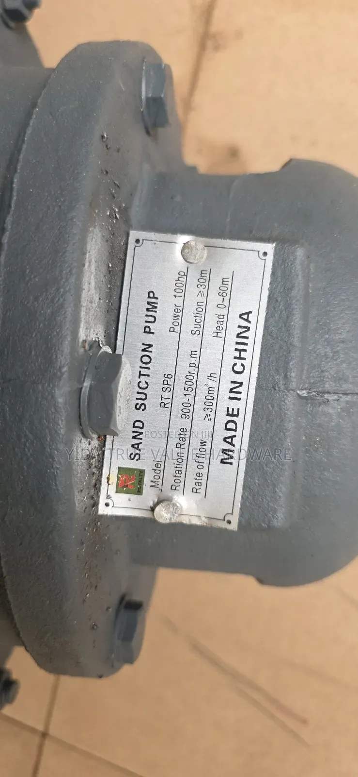 Sand Pump.