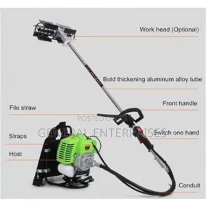 Backpack Gasoline Mini Tiller and Cultivator.