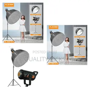 Led Light With Deepen Soft Box – Professional Studio Lighting Kit