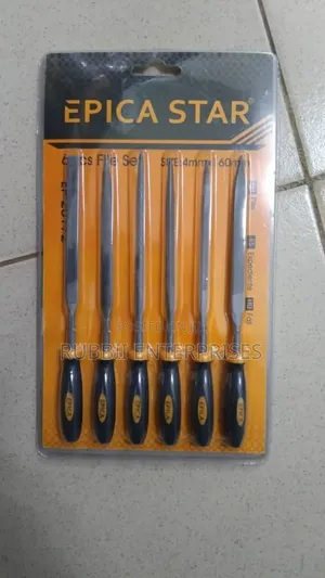 6-Piece Needle File Set