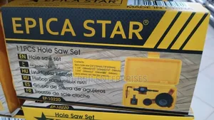 11-Piece Carbon Steel Hole Saw Set