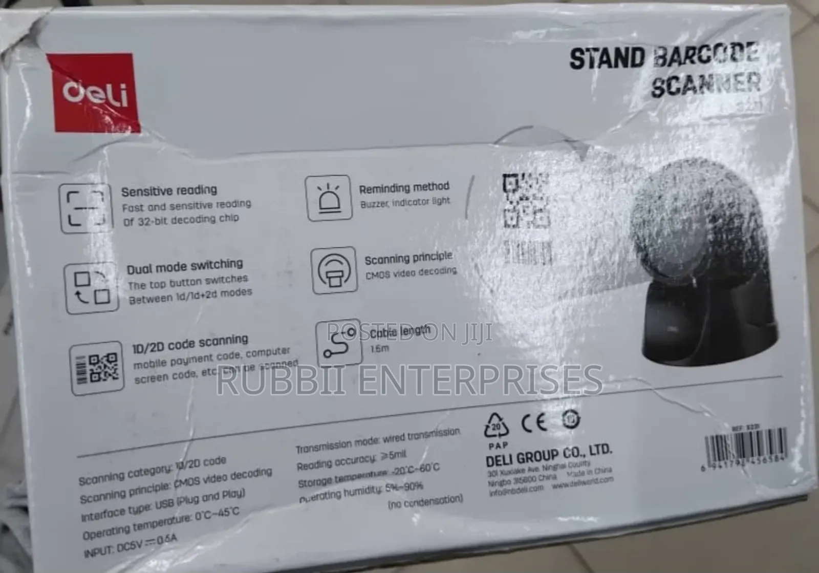 Stand Barcode Scanner
