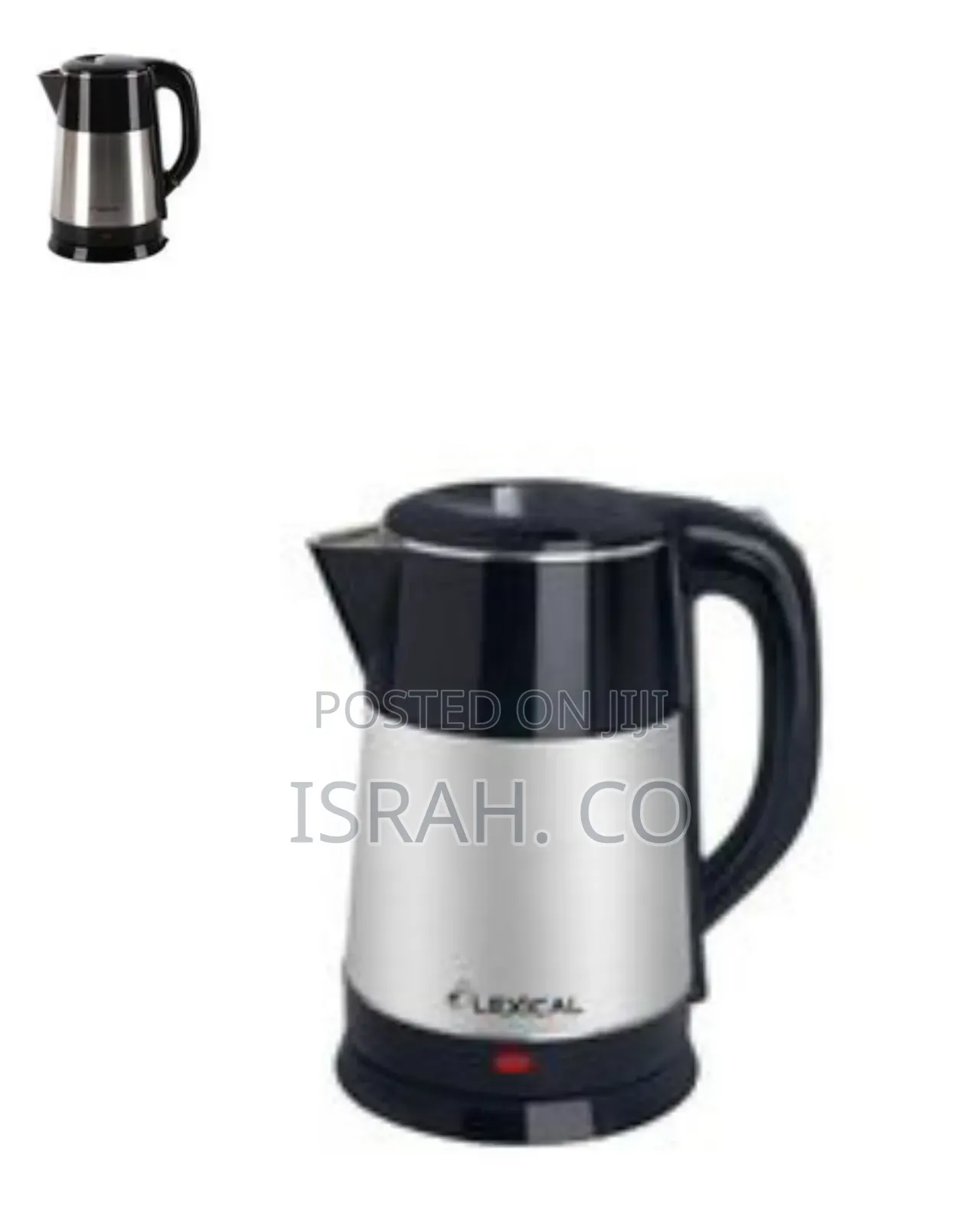 Lexical Efficient Electric Kettle With Stainless Steel Finish