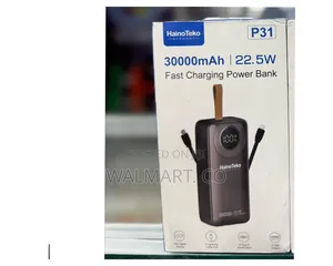 P31 30000mah Portable Powerbank With 22.5w Fast Charging