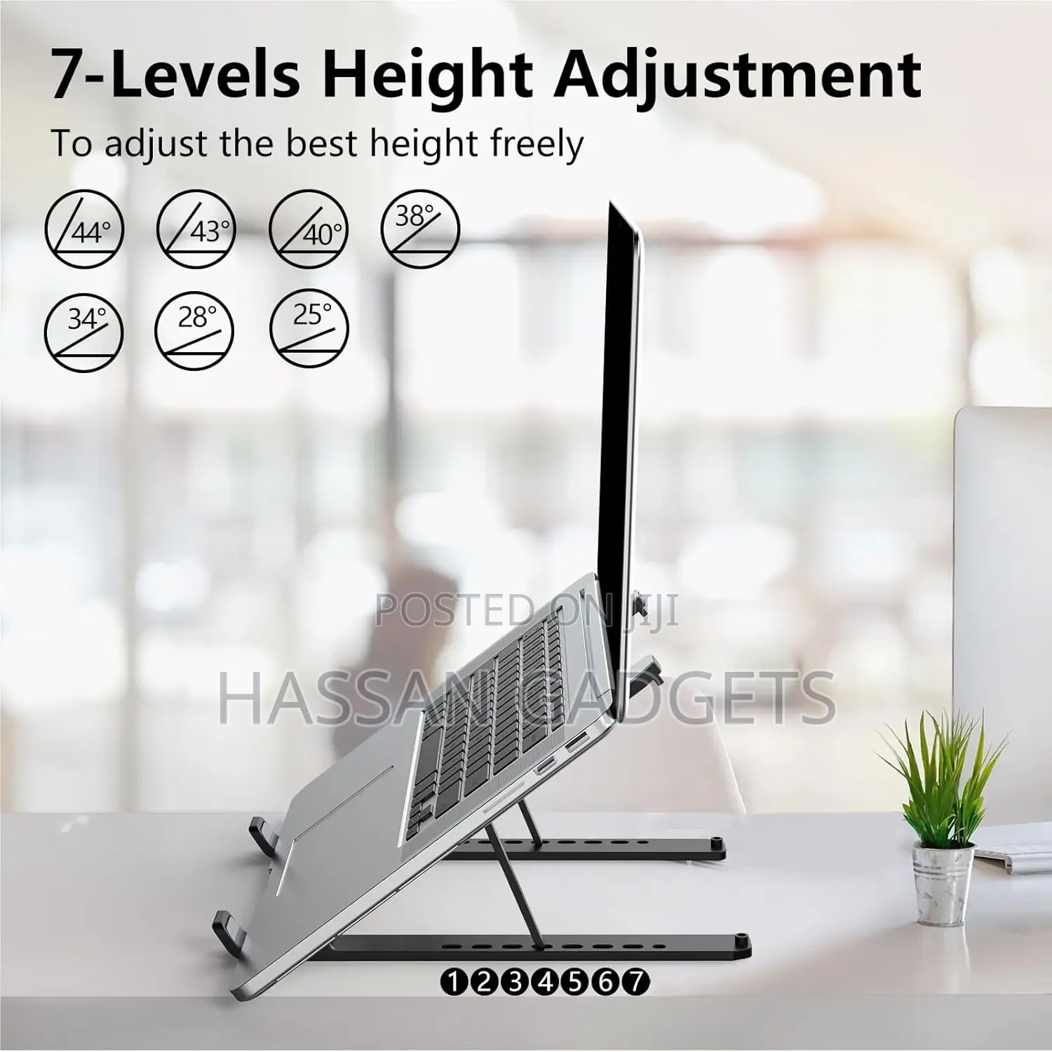 Adjusted Laptop Stand