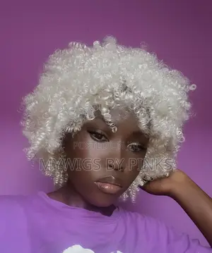 White Cloud Curl Wig